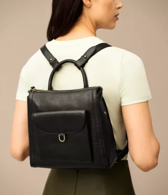 Parker Leather Small Backpack