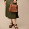 Parker Leather Small Backpack