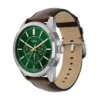 Pearson Multifunction Brown Leather Watch