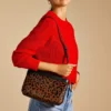 Penrose Haircalf Leather Pouch Clutch