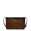 Penrose Haircalf Leather Pouch Clutch