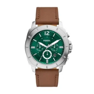 Privateer Chronograph Brown Leather Watch