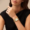 Raquel Three-Hand Date Gold-Tone Stainless Steel Watch
