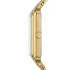 Raquel Three-Hand Date Gold-Tone Stainless Steel Watch