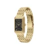 Raquel Three-Hand Date Gold-Tone Stainless Steel Watch