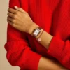 Raquel Three-Hand Date Medium Brown Leather Watch and Bracelet Set Raquel Three-Hand Date Medium Brown Leather Watch and Bracelet Set