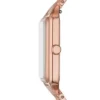 Raquel Three-Hand Date Rose Gold-Tone Stainless Steel Watch