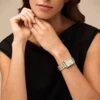 Raquel Three-Hand Date Two-Tone Stainless Steel Watch