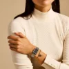 Raquel Three-Hand Date Two-Tone Stainless Steel Watch and Bracelet Set