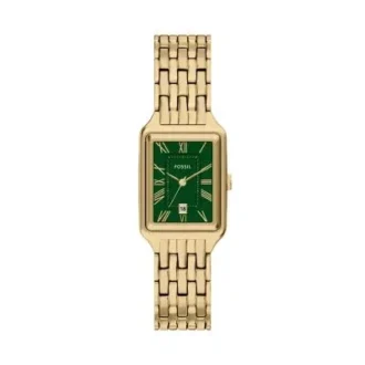 Raquel Three-Hand Gold-Tone Stainless Steel Watch