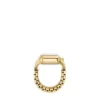 Raquel Watch Ring Two-Hand Gold-Tone Stainless Steel