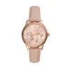 Rye Multifunction Pink Leather Watch
