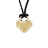 Sadie All My Love Gold-Tone Stainless Steel Heart Pendant Necklace
