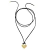 Sadie All My Love Gold-Tone Stainless Steel Heart Pendant Necklace
