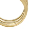 Sadie All My Love Gold-Tone Stainless Steel Heart Prestack Ring