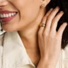 Sadie All My Love Gold-Tone Stainless Steel Heart Stud Earrings