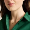 Sadie Gold-Tone Stainless Steel Heart Necklace and Earrings Gift Set
