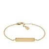 Sadie Gold-Tone Stainless Steel ID Bracelet