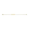 Sadie Gold-Tone Stainless Steel ID Bracelet
