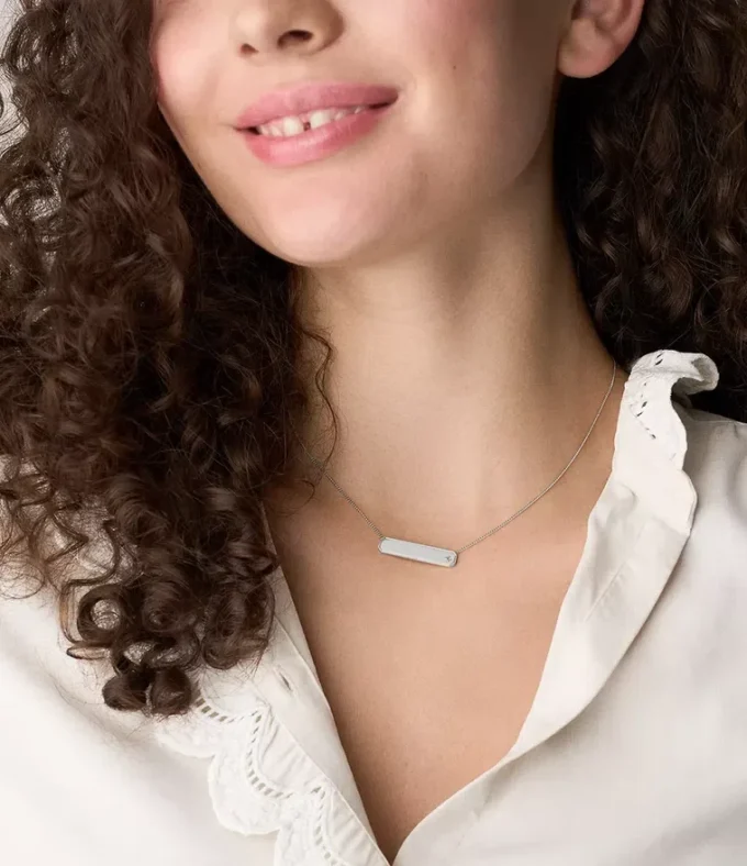 Sadie Stainless Steel ID Necklace