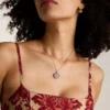 Sagittarius Sutton Zodiac Gold-Tone Stainless Steel Purple Amethyst Pendant Necklace
