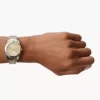 Scarlette Three-Hand Date Two-Tone Stainless Steel Watch