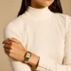 Sloan Three-Hand Gold-Tone Stainless Steel Watch