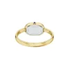 Sloan Three-Hand Gold-Tone Stainless Steel Watch Bangle