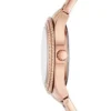 Stella Three-Hand Date Rose Gold-Tone Stainless Steel Watch