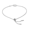 Sterling Mother-of-Pearl Sterling Silver Station Bracelet
