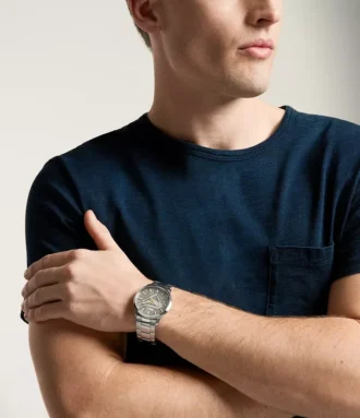 Superman x Fossil Limited-Edition S-Shield Watch Set