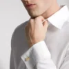 Superman x Fossil Two-Tone Stainless Steel Cuff Links