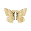 Sutton Butterfly Collection Gold-Tone Stainless Steel Center Focal Ring
