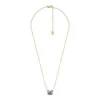 Sutton Butterfly Wings Multicolor Abalone Pendant Necklace