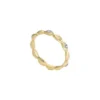 Sutton Evil Eye Gold-Tone Stainless Steel Band Ring