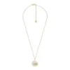 Sutton Evil Eye Gold-Tone Stainless Steel Pendant Necklace