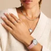 Sutton Legacy Heart Stainless Steel Rotating Pendant Necklace