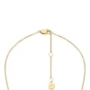 Sutton Pavé Butterfly Gold-Tone Stainless Steel Pendant Necklace
