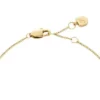 Sutton Pavé Butterfly Gold-Tone Stainless Steel Station Bracelet