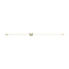 Sutton Pavé Butterfly Gold-Tone Stainless Steel Station Bracelet