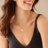 Sutton Radiant Wings White Mother-of-Pearl Butterfly Chain Necklace