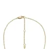 Sutton Radiant Wings White Mother-of-Pearl Butterfly Chain Necklace