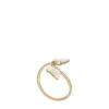 Sutton Radiant Wings White Mother-of-Pearl Butterfly Ring