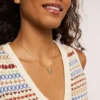 Sutton The Good Luck Collection Gold-Tone Stainless Steel Horseshoe Pendant Necklace