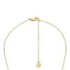 Sutton The Good Luck Collection Gold-Tone Stainless Steel Horseshoe Pendant Necklace