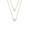 Sutton Tokens Of Affection Two-Tone Stainless Steel Chain Necklace