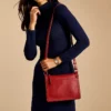 Taryn Leather Crossbody Bag