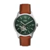 Townsman Automatic Brown Leather Watch