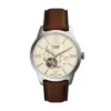 Townsman Automatic Brown Leather Watch