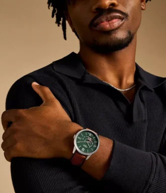 Townsman Automatic Brown Leather Watch